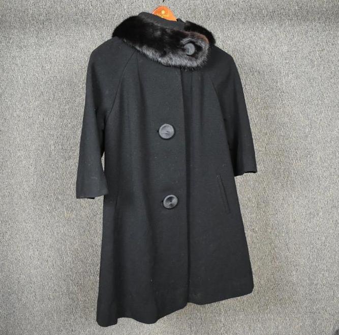 1950's Vintage Vassar Creations Modern Deb Wool Coat