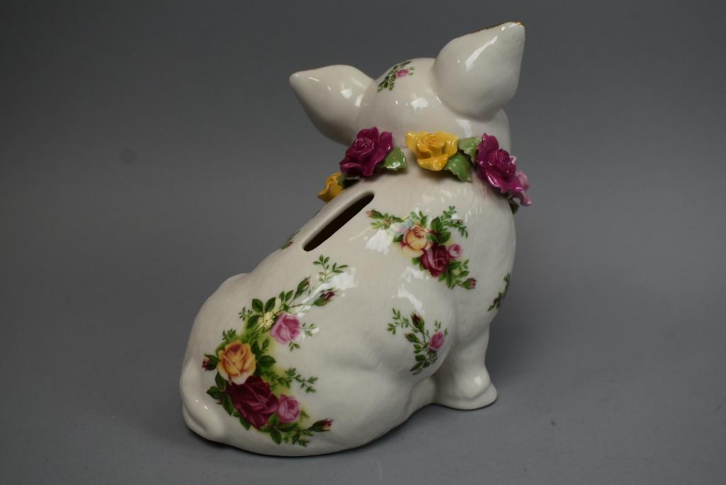 Royal Albert Porcelain Piggy Bank