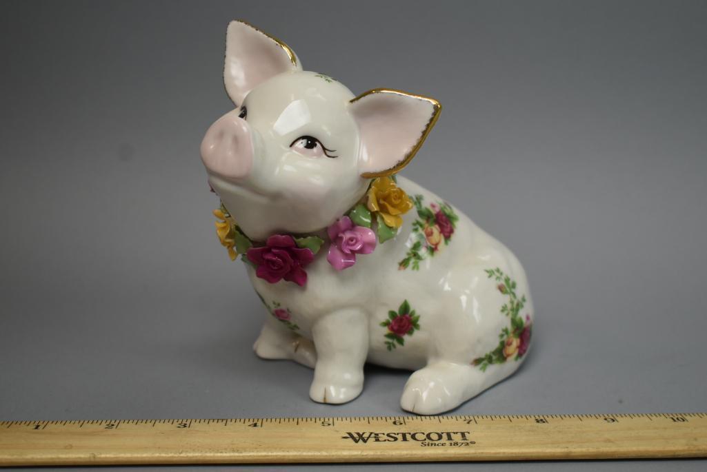 Royal Albert Porcelain Piggy Bank