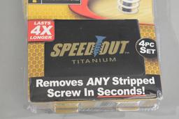 Speed Out Titanium Damaged Screw Extractor Set