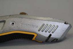 2 Dewalt Retractable Utility Knife