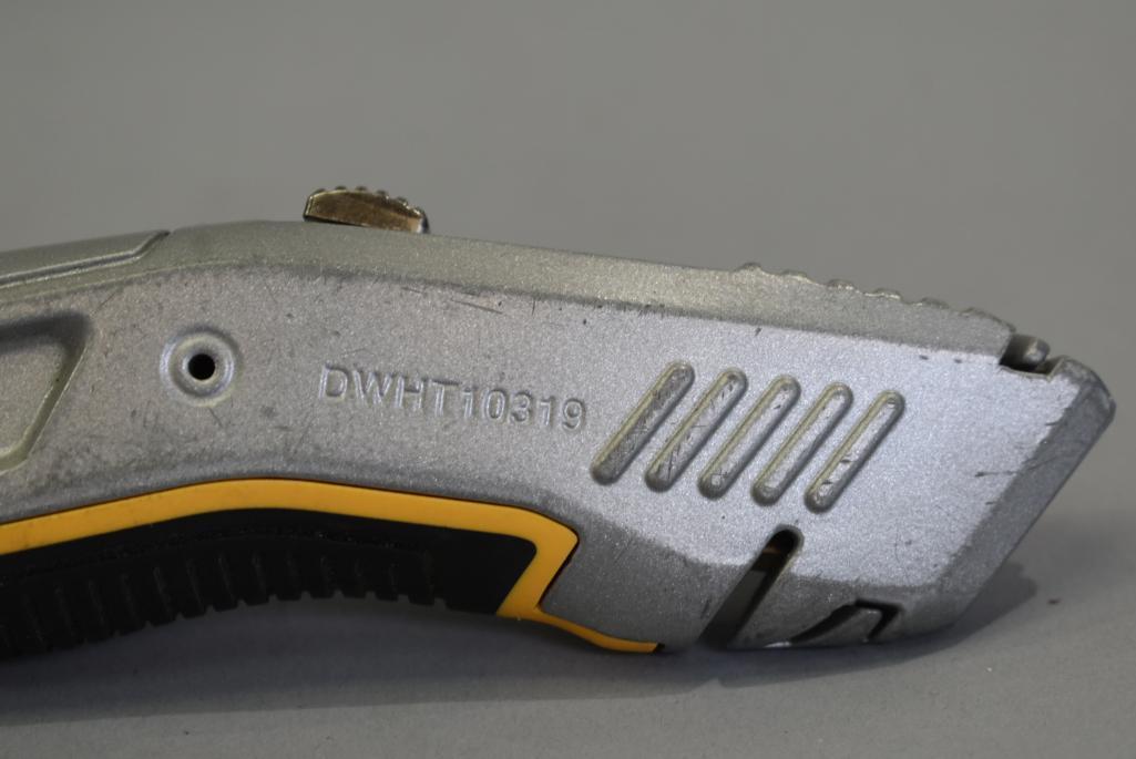 2 Dewalt Retractable Utility Knife