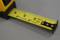 2 Dewalt 25ft Tape Measures