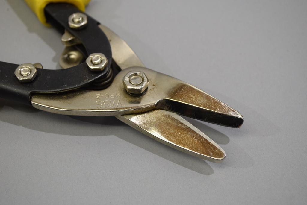 2 WISS Metal Cutting Snips