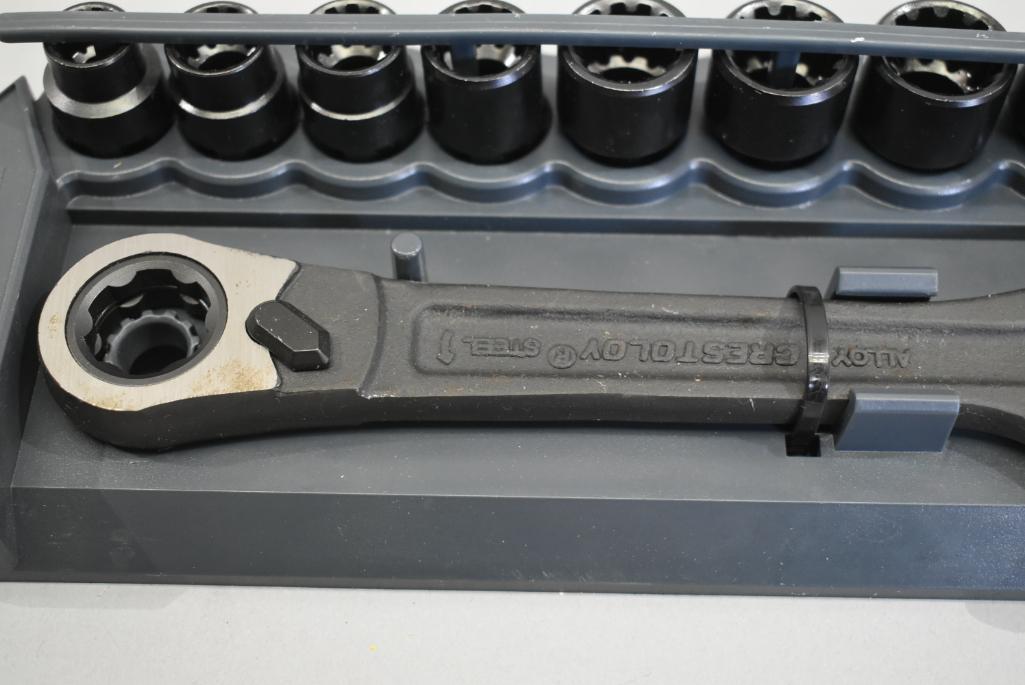 Crescent Pass Through Adjustable Wrench Set