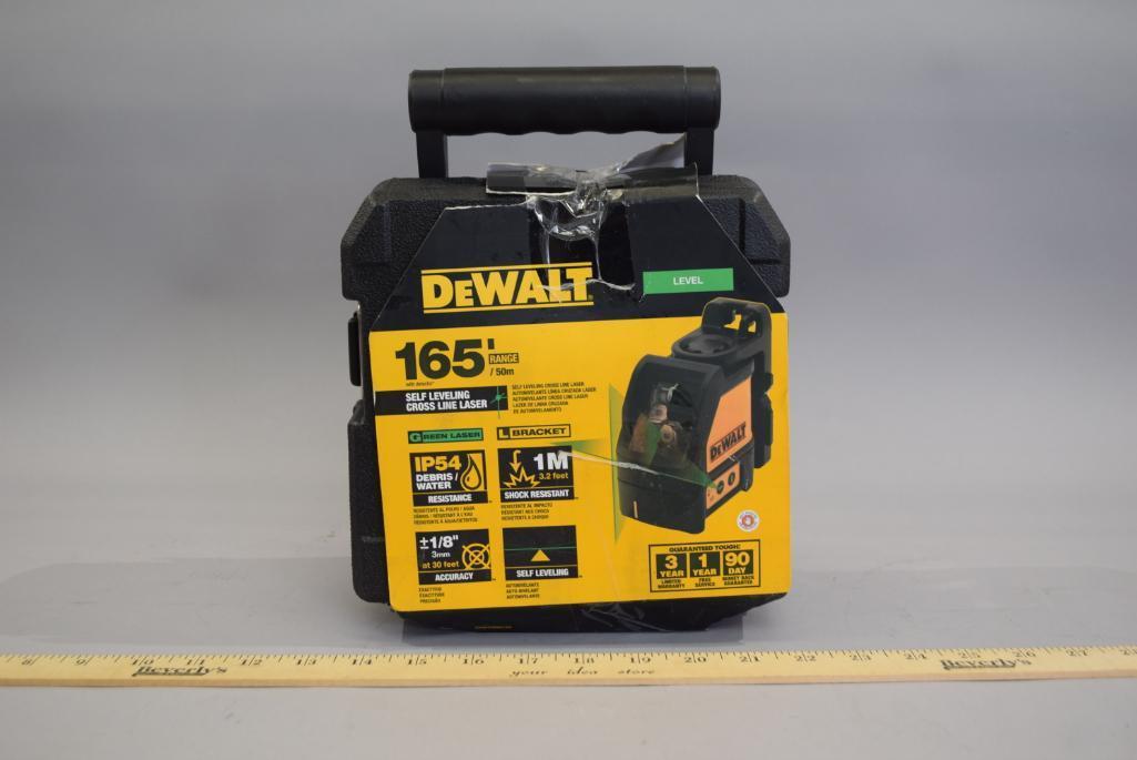 Dewalt Self Leveling Cross Line Laser
