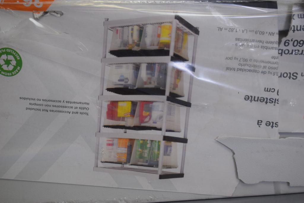 HDX Heavy Duty 36in x 24in Storage Unit With Shelves