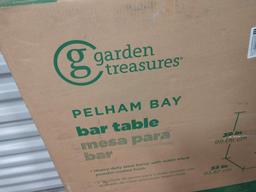 Garden Treasures Pelham Bay Bar Table
