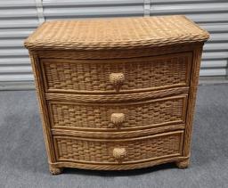 Pier 1 San Angelo Collection Rattan 3 Drawer Chest