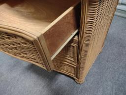 Pier 1 San Angelo Collection Rattan 3 Drawer Chest