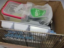 Box Full of Kitchen Items