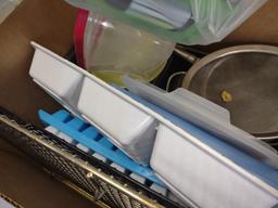 Box Full of Kitchen Items