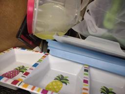 Box Full of Kitchen Items