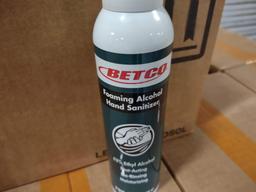 30 NEW Cases Of Betco Foaming Alcohol Hand Sanitizer
