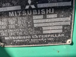 Mitsubishi Propane Forklift