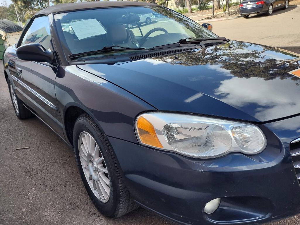 2004 Chrysler Sebring Convertible Passenger Car - LOW MILES