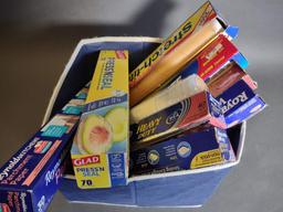 Basket Full of Foil And Food Wrap