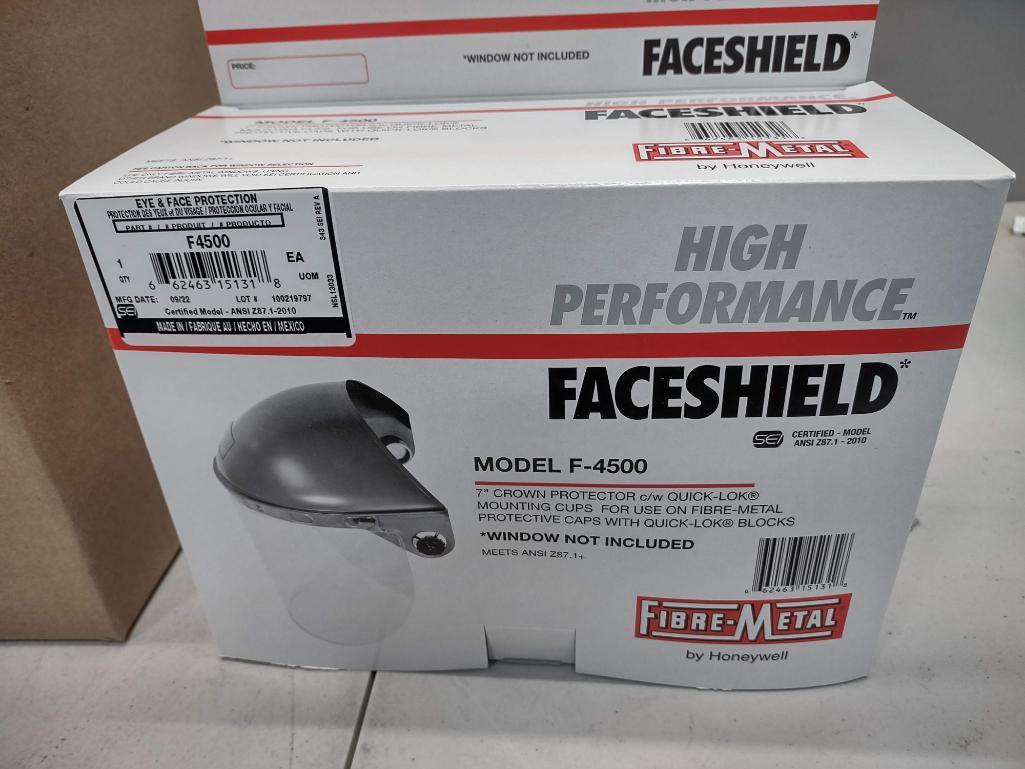 12 NEW Honeywell Fibre-Metal High Performance Face Shields