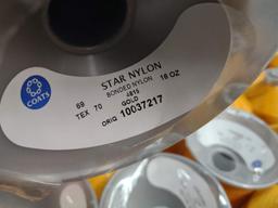 40 Spools Of Star Nylon Gold Thread