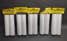5 Packs Of Roll N Go Klean Stick Adhesive Roller Refills