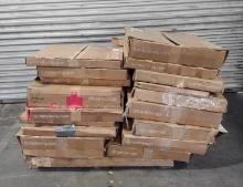 Pallet Of Tumble Machine Washable Area Rugs With Rug Pads