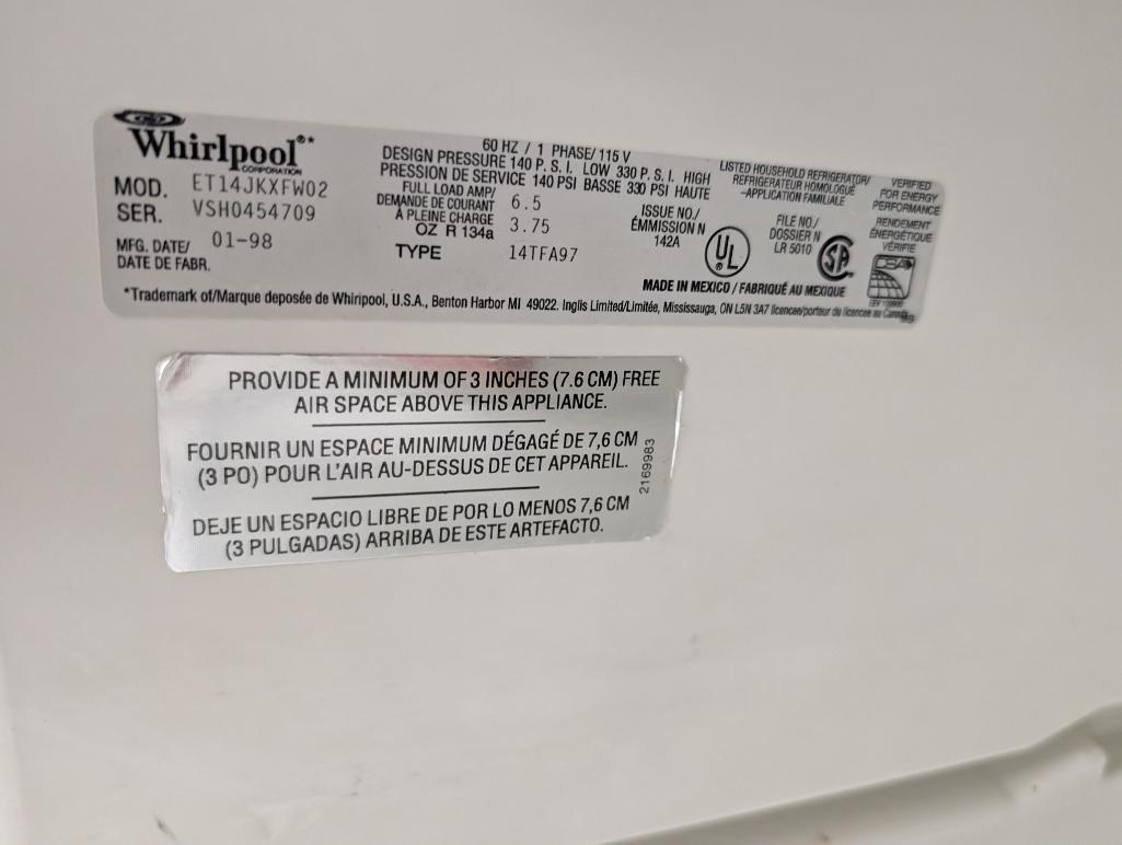 Kenmore Refrigerator