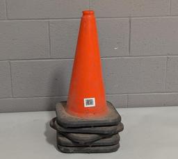5 Safety Cones