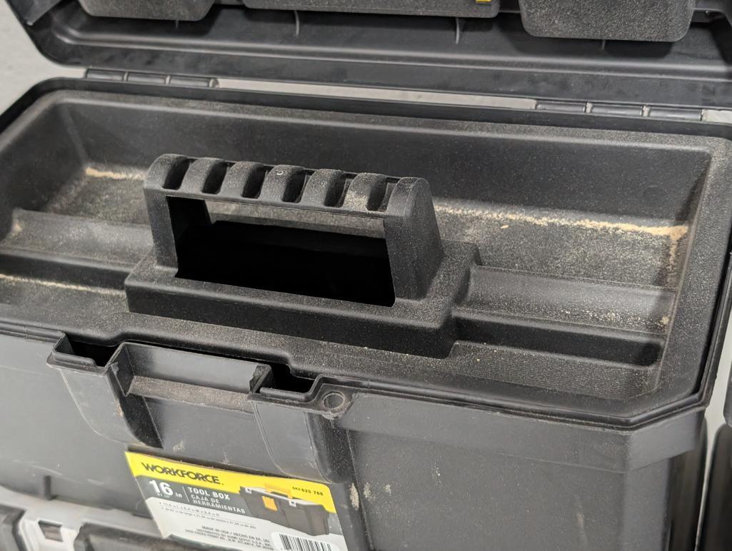 4 Workforce 16in Tool Boxes