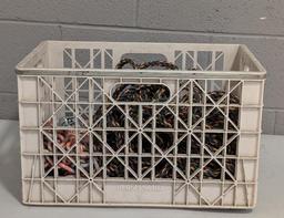 Crate Full of Chain And Rope
