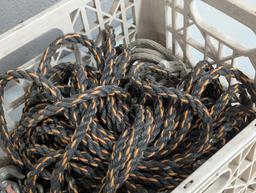 Crate Full of Chain And Rope