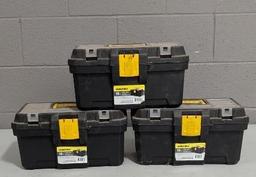 3 Workforce 16in Tool Boxes