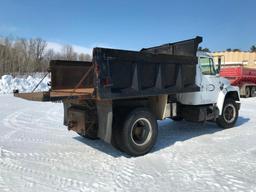 1981 International S1700 dump truck; single axle; IHC diesel engine; 5-speed trans; steel dump box;