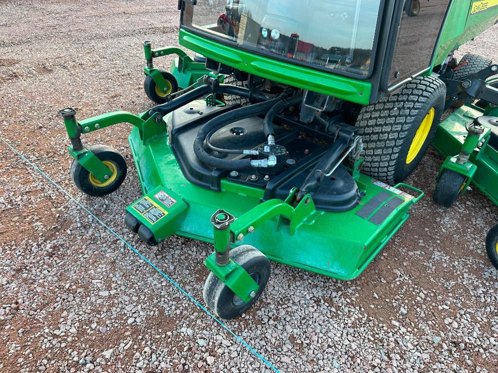 2008 John Deere 1600 Turbo Series II wide area mower, cab w/heat & AC, 4x4, 12' cut, hydro trans,