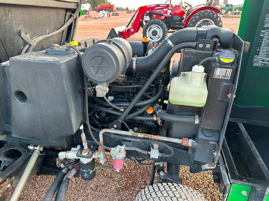 2008 John Deere 1600 Turbo Series II wide area mower, cab w/heat & AC, 4x4, 12' cut, hydro trans,