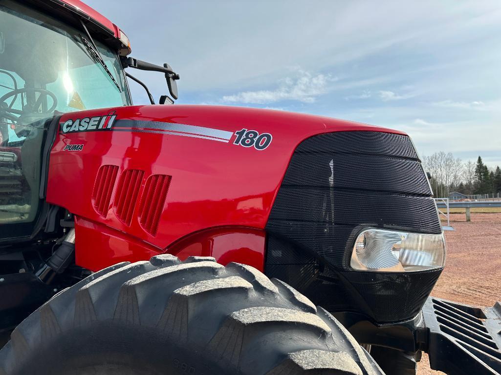 2007 Case IH Puma 180 tractor, CHA, MFD, powershift trans, 480/80R46 rear tires, cab suspension,