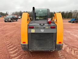 2017 Case SR240 skid steer, cab w/AC, high flow aux hyds, 2-spd, hyd quick coupler, 12-16.5 tires,