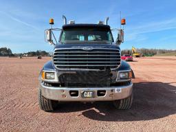 (TITLE) 2004 Sterling tri axle day cab truck tractor, Cat C15 @475 diesel engine, 18-spd trans,