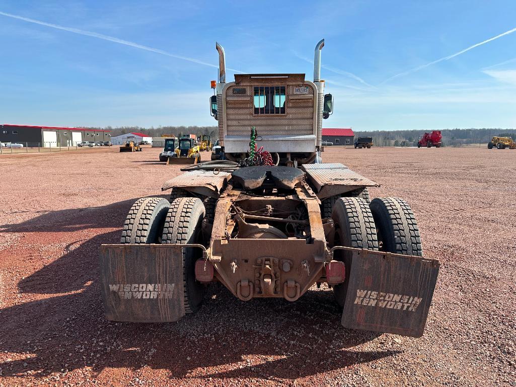 (TITLE) 2004 Sterling tri axle day cab truck tractor, Cat C15 @475 diesel engine, 18-spd trans,