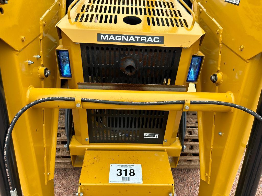 2016 Struck Magnatrac MH8000 crawler loader backhoe, OROPS, Briggs & Stratton Vanguard 35hp gas