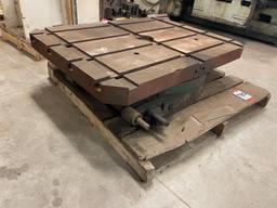 3 ft x 4 ft rotary turn table.