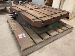 3 ft x 4 ft rotary turn table.