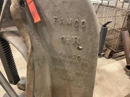 FAMCO 3-1/2 R arbor press.