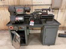 Logan Model 2555 VLH lathe.