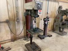 Delta Rockwell 17-600 floor model drill press; variable speed; s/n 1443862.