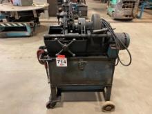 Toledo 999 pipe threading machine; pipe dies from 1/4 in to 2 in NPT; conduit dies from 1 in to