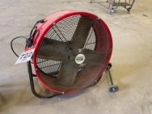 Maxx Air 24 in barrel fan.