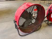 Maxx Air 24 in barrel fan.