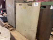 60 in x 67 in steel welding screen.
