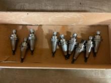 9 - collet holders.