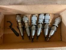 6 - drill bit holders.